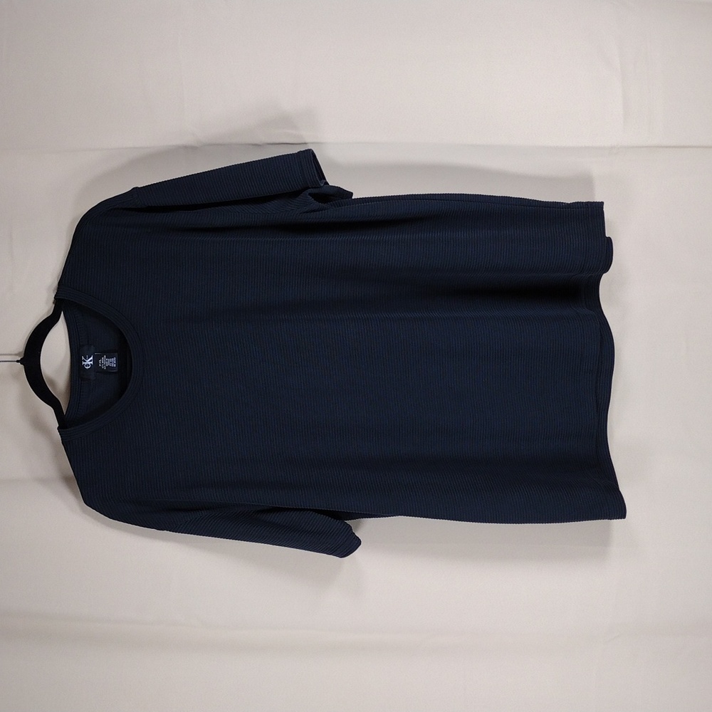 Calvin Klein Black Modal Stretchy Casual Lightweight Short Sleeve T-Shirt